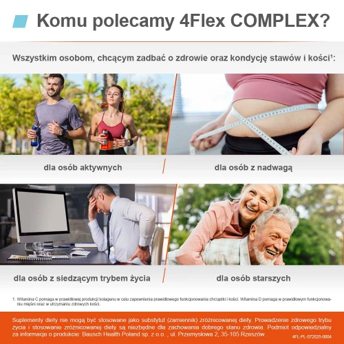 4Flex Complex, 30 kapsułek - Zwiększenie sprawności ruchowej i ochrona stawów - 7