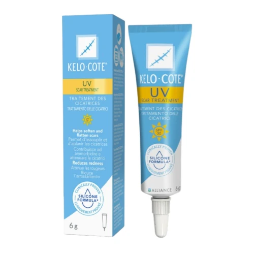 Kelo-cote Solaire, żel silikonowy na blizny z SPF30, 15 g - Plaster silikonowy w żelu z filtrami chroniącymi blizny przed słońcem - 1