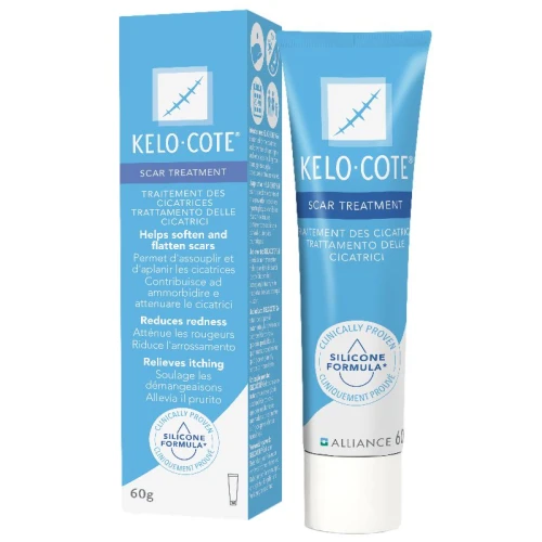 Kelo-cote, żel silikonowy na blizny, 60 g - Tworzy&nbsp;elastyczny, okluzyjny, wodoodporny opatrunek - 1