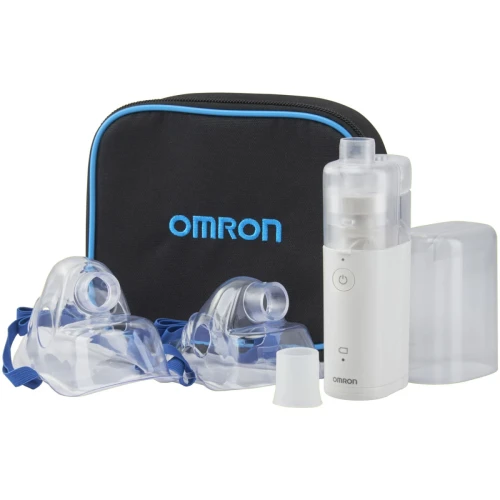 Omron MicroAIR U100 NE-U100-E Nebulizator ultradźwiękowy, 1 sztuka - Kompaktowe wsparcie w leczeniu dróg oddechowych - 1
