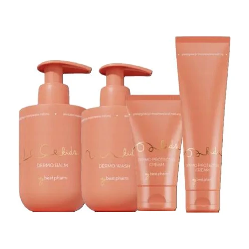 MyBestDermo Kids Zestaw kosmetyków, 1 opakowanie - Delikatna pielęgnacja i regeneracja skóry dziecka - 1
