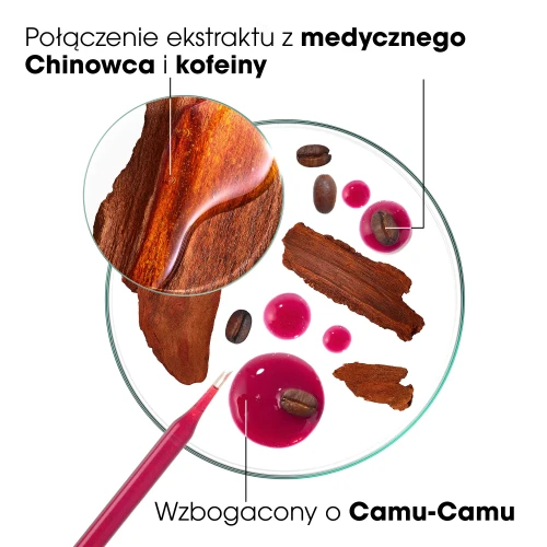 Klorane  Chinina, kuracja przeciw wypadaniu włosów, 100 ml - Intensywne serum wzmacniające z chininą i kofeiną - 7