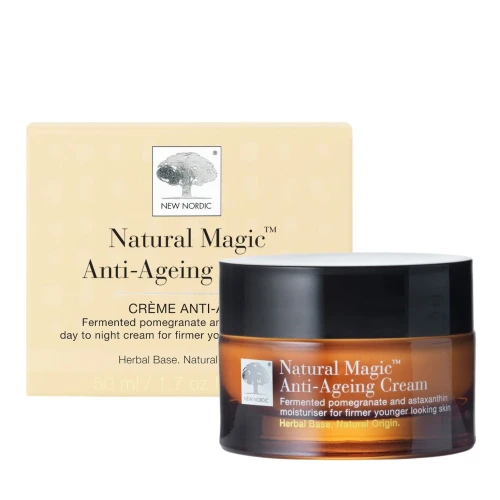 Natural Magic Anti-Ageing Cream, 50 ml - Krem odmładzający z granatem i astaksantyną - 2