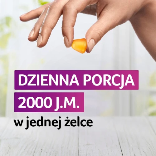 Vigantoletten Max, smak cytrynowy, 60 żelek - 1