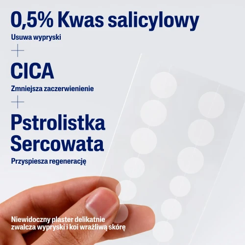 Cetaphil 6 Hour Fast Clear Pimple Patch Plastry na wypryski, 24 sztuki - Skuteczne plastry na niedoskonałości - 2