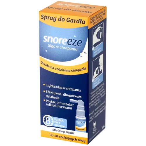 Snoreeze Spray do gardła, 23.5 ml - Spray na chrapanie - 1