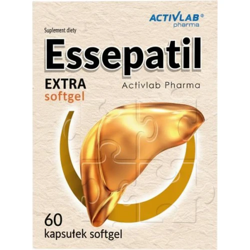 ActivLab Pharma Essepatil Extra, 60 kapsułek softgel - Fosfolipidy sojowe w miękkich kapsułkach - 2