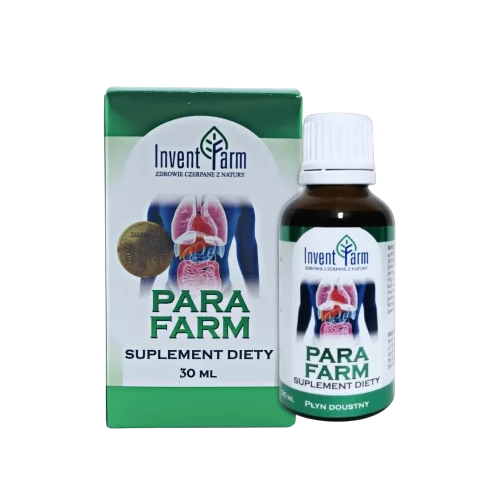 Para Farm w kroplach, 30 ml - Zawiera ekstraky z ziół piołunu i nasion dyni - 1
