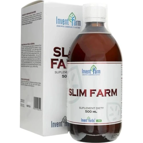 Slim Farm, płyn 500 ml - Ekstrakty z ziół wspierające utrzymanie prawidłowej masy ciała - 1