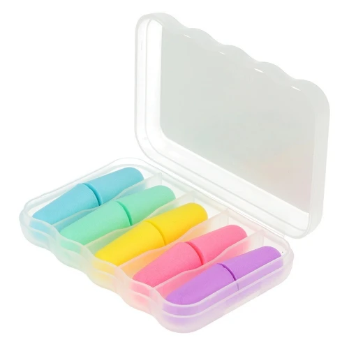 Novama Senna Foam Piankowe zatyczki do uszu, 5 par - Stopery do uszu skutecznie tłumiące hałas, wygodne i bezpieczne - 1