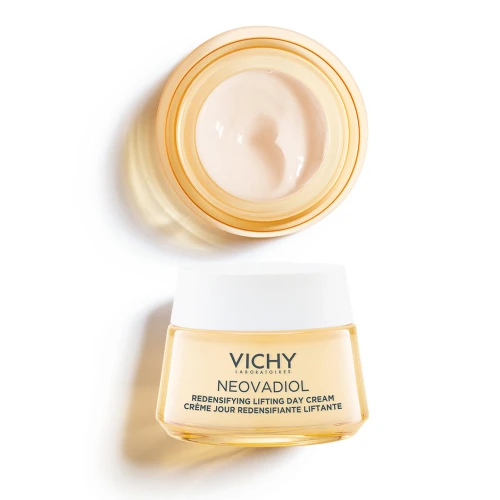 Vichy Neovadiol Kompleks Uzupełniający Zestaw - Krem na dzień, 50 ml + Krem na noc, 50 ml - Nawilżenie, ujędrnienie i redukcja oznak starzenia skóry w okresie menopauzy - 1