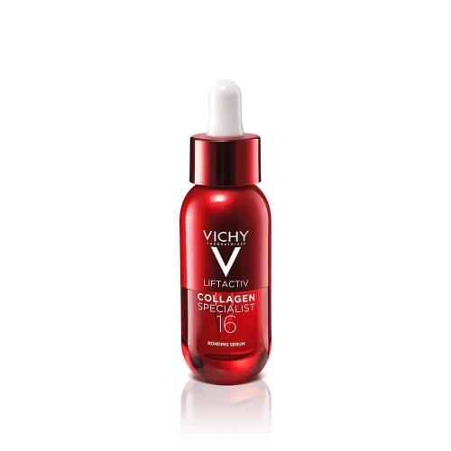 Vichy Liftactiv Collagen Specialist 16 Zestaw - Krem na dzień, 50 ml + Serum na dzień i na noc, 30 ml - Kompleksowa pielęgnacja przeciwzmarszczkowa - 2