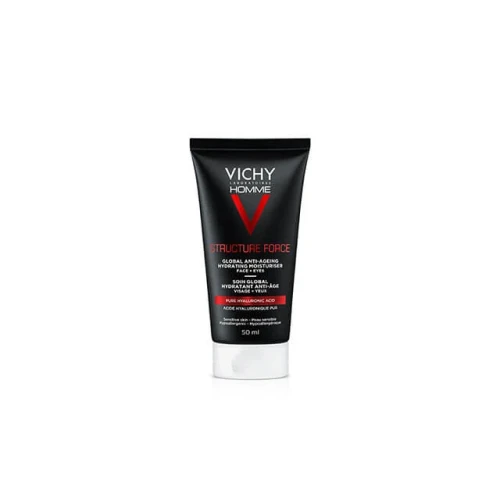 Vichy Homme Zestaw - Balsam po goleniu, 75 ml + Krem do twarzy, 50 ml + Antyperspirant, 50 ml - Zestaw pielęgnacyjny dla mężczyzn - 1