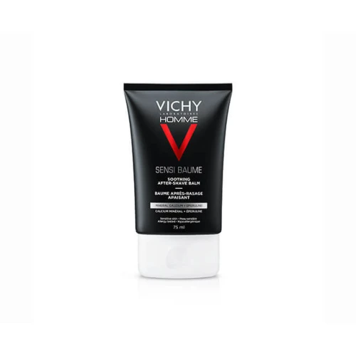 Vichy Homme Zestaw - Balsam po goleniu, 75 ml + Krem do twarzy, 50 ml + Antyperspirant, 50 ml - Zestaw pielęgnacyjny dla mężczyzn - 2