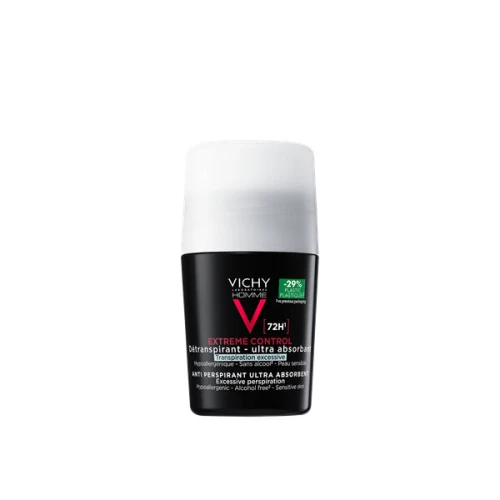 Vichy Homme Zestaw - Balsam po goleniu, 75 ml + Krem do twarzy, 50 ml + Antyperspirant, 50 ml - Zestaw pielęgnacyjny dla mężczyzn - 3