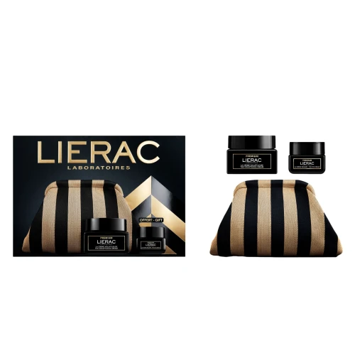 Lierac Premium Zestaw - Krem bogaty, 50 ml + Krem pod oczy, 20 ml - Luksusowa pielęgnacja dla skóry dojrzałej - 1