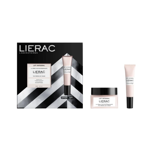Lierac Lift Integral Zestaw - Krem na dzień, 50 ml + Krem pod oczy, 15 ml - Kompleksowa pielęgnacja przeciwzmarszczkowa - 1
