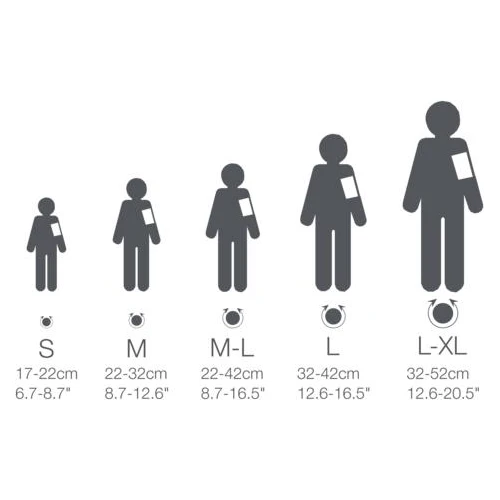 Microlife Mankiet 3G L-XL (32-52 cm), 1 sztuka - Miękki mankiet uniwersalny w kształcie stożka  - 1