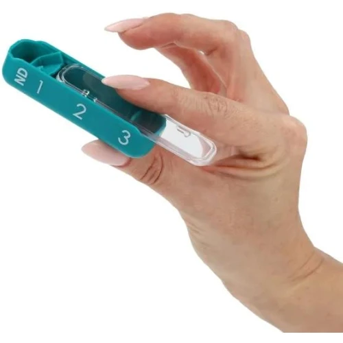 Vitammy Pilla Flex Tygodniowa kasetka na leki z regulowanymi przegrodami, 1 sztuka - Pojemnik na tabletki - 1