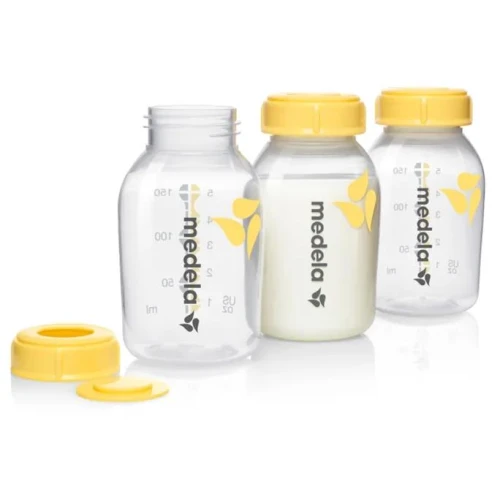 Medela Butelka do przechowywania pokarmu, 3 x 150 ml - Nietłukące, łatwe do czyszczenia - 2