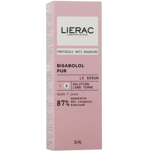 Lierac Protocole Redukcja zaczerwienień serum, 30 ml - Serum kojące i redukujące zaczerwienienia dla skóry wrażliwej - 1