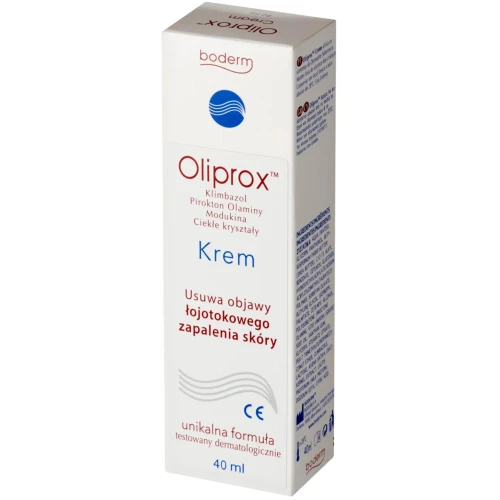 Oliprox krem, 40 ml - Na objawy łojotokowego zapalenia skóry - 1