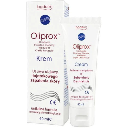 Oliprox krem, 40 ml - Na objawy łojotokowego zapalenia skóry - 2