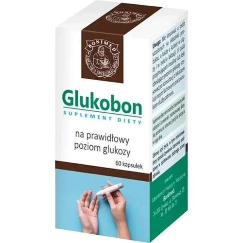 Glukobon, 60 kapsułek - Z ekstraktem z korzenia berberysu, który sprzyja utrzymaniu prawidłowego poziomu glukozy i cholesterolu  - 2