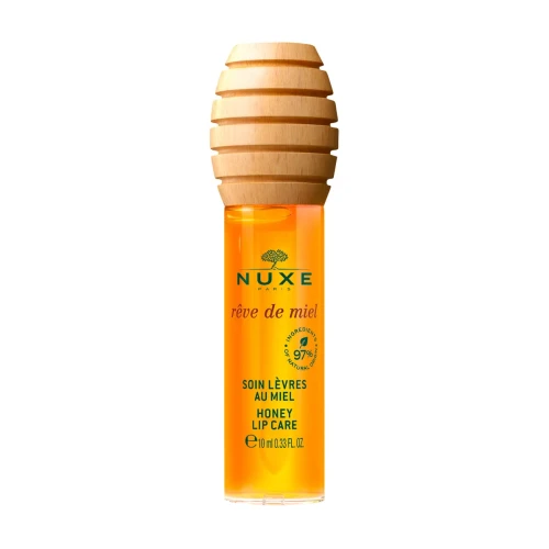 Nuxe The Infinite Glow Zestaw - Huile Prodigieuse Or, 50 ml + Huile Prodigieuse, 10 ml + Rêve de Miel olejek do ust, 10 ml - Olejkowa moc blasku i nawilżenia - 3