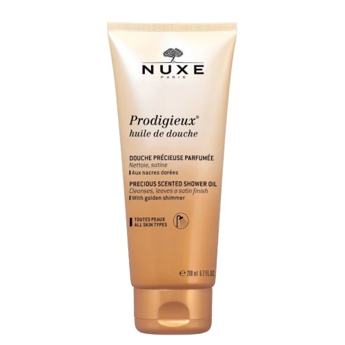 Nuxe The Legendary Glow Zestaw - Huile Prodigieuse, 100 ml + Prodigieux® perfumy, 15 ml + Prodigieux olejek pod prysznic, 100 ml + świeca zapachowa, 70 g - Zmysłowa rutyna piękna - 3