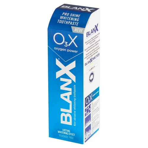 BlanX O3X oxygen power, wybielająca pasta do zębów, 75 ml - Z aktywnym tlenem, perlitem i porostami arktycznymi - 2
