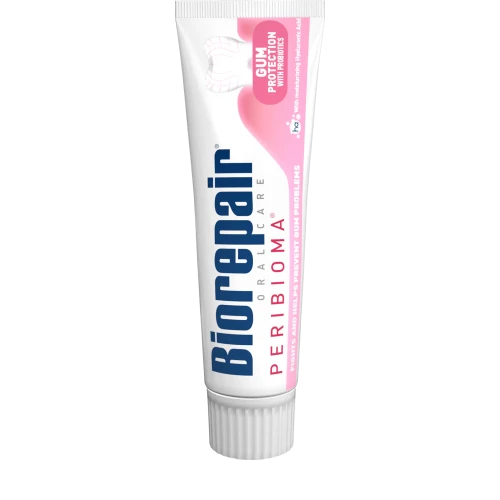 Biorepair Peribioma Ochrona Dziąseł, pasta do zębów, 75 ml - Regeneracja szkliwa i ochrona wrażliwych dziąseł - 1