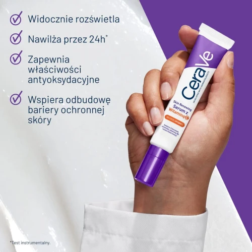 CeraVe Skin Renewing Serum z Witaminą C, 30 ml - Nawilżenie, wygładzenie i wyrównanie kolorytu skóry - 2