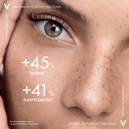 Vichy Mineral 89 Probiotic Fractions Skoncentrowane serum do twarzy, 30 ml - Zawiera frakcje probiotyczne, regeneracja zmęczonej skóry - 2