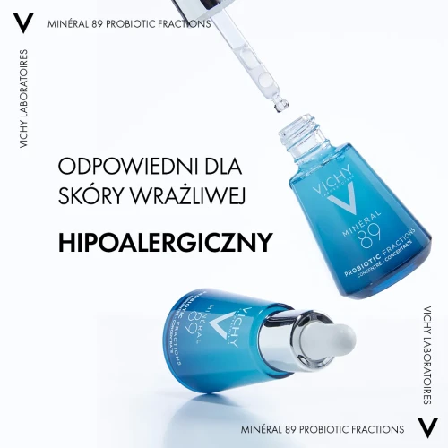 Vichy Mineral 89 Probiotic Fractions Skoncentrowane serum do twarzy, 30 ml - Zawiera frakcje probiotyczne, regeneracja zmęczonej skóry - 3