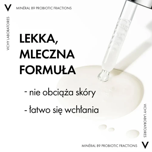 Vichy Mineral 89 Probiotic Fractions Skoncentrowane serum do twarzy, 30 ml - Zawiera frakcje probiotyczne, regeneracja zmęczonej skóry - 4