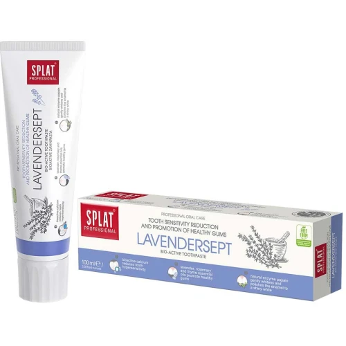 Splat Professional Lavendersept Bioaktywna pasta do zębów, 100 ml - Pasta na dziąsła i nadwrażliwość zębów - 1