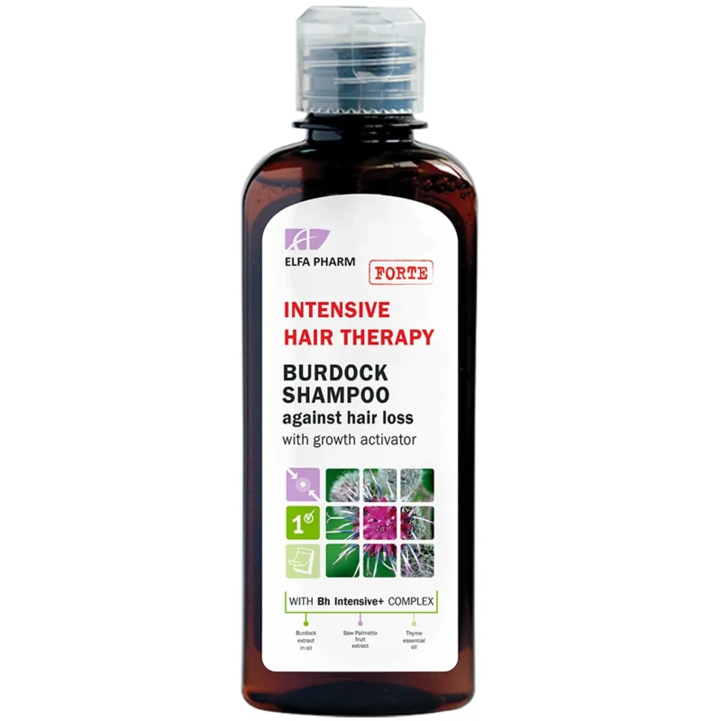 Elfa Pharm Intensive Hair Therapy Szampon łopianowy przeciw wypadaniu włosów, 200 ml - 1