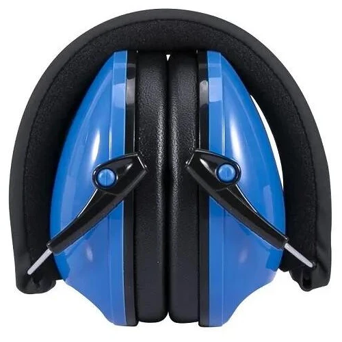 Haspro Kids Earmuffs, niebieskie nauszniki ochronne dla dzieci, 1 sztuka - Certyfikowane, zapewniają ochronę słuchu i izolację od hałasu otoczenia - 5