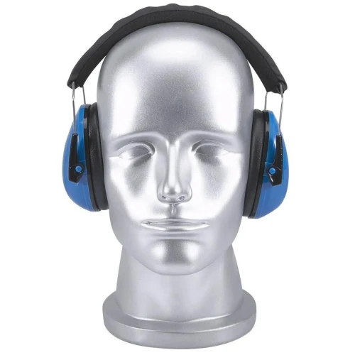 Haspro Kids Earmuffs, niebieskie nauszniki ochronne dla dzieci, 1 sztuka - Certyfikowane, zapewniają ochronę słuchu i izolację od hałasu otoczenia - 6