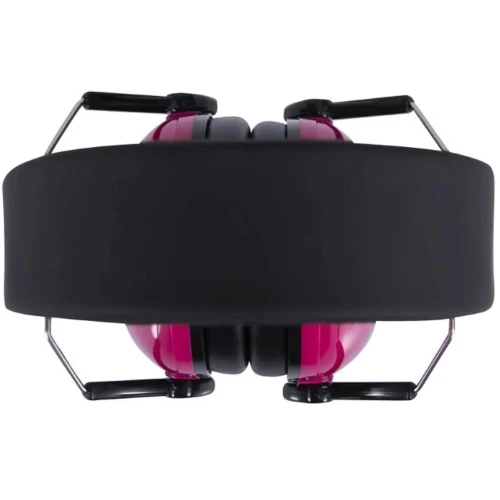 Haspro Kids Earmuffs, różowe nauszniki ochronne dla dzieci, 1 sztuka - Z regulacją i skutecznym tłumieniem hałasu SNR 27 dB - 5
