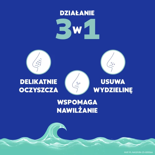 Vicks Nasivin Aqua Soft, spray do nosa 120 ml - Z aloesem i kwasem hialuronowym  dla dorosłych i dzieci - 2