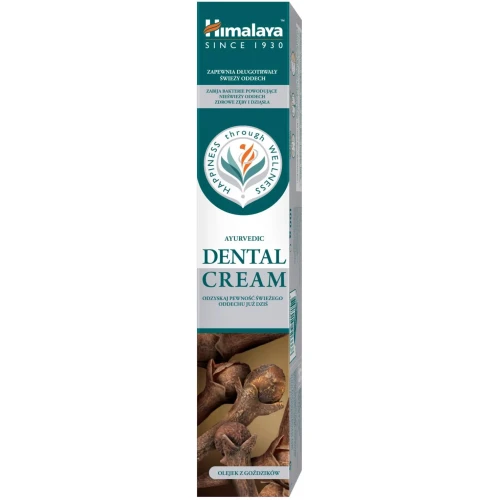 Himalaya Dental Cream Pasta do zębów z goździkami, 100 g - Naturalna formuła bez fluoru - 3