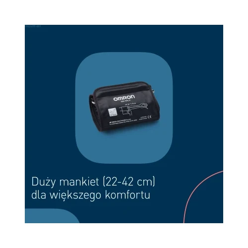 Omron M2+ Connect, ciśnieniomierz naramienny, 1 sztuka - Z automatycznym zapisywaniem pomiarów w aplikacji  - 6