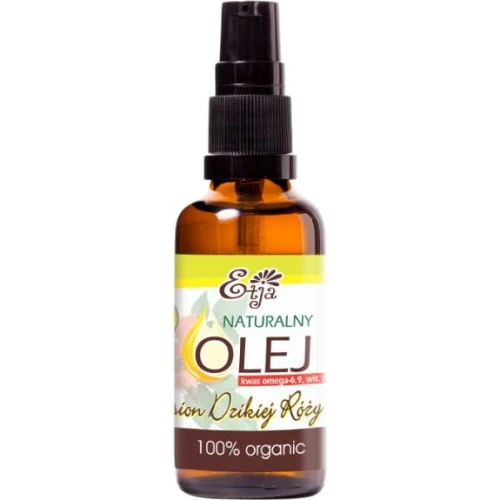 Etja Naturalny Olej z Nasion Dzikiej Róży Piżmowej Bio, 50 ml - Do skóry suchej i naczynkowej - 1