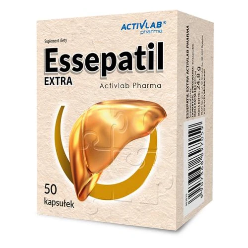 ActivLab Pharma Essepatil Extra, 60 kapsułek - Wsparcie funkcji wątroby  - 1