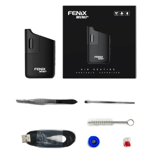 Hero Fenix Mini+ Waporyzator do suszu,  1 sztuka - Kompaktowy z szybkim ładowaniem USB-C - 4