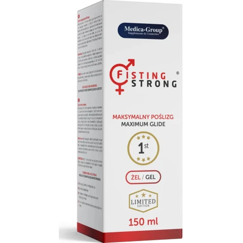 Fisting Strong Maksymalny poślizg, analny żel rozluźniający, 150 ml - Minimalizuje tarcie, eliminuje uczucie suchości  - 1