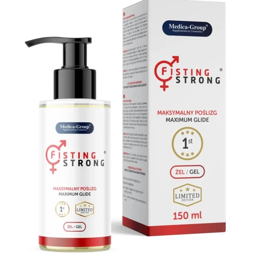 Fisting Strong Maksymalny poślizg, analny żel rozluźniający, 150 ml - Minimalizuje tarcie, eliminuje uczucie suchości  - 3