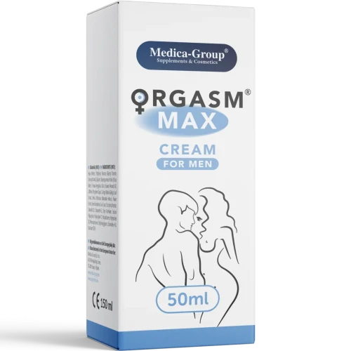 OrgasmMax Cream for Men, krem dla mężczyzn 50 ml - Stymuluje i poprawa doznania intymne - 1